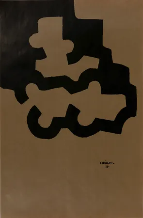 石版画 Chillida - Marmol y Plomo, 1974