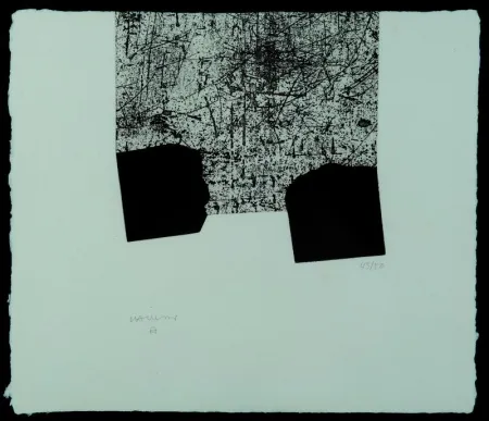 蚀刻版画 Chillida - Oinarri