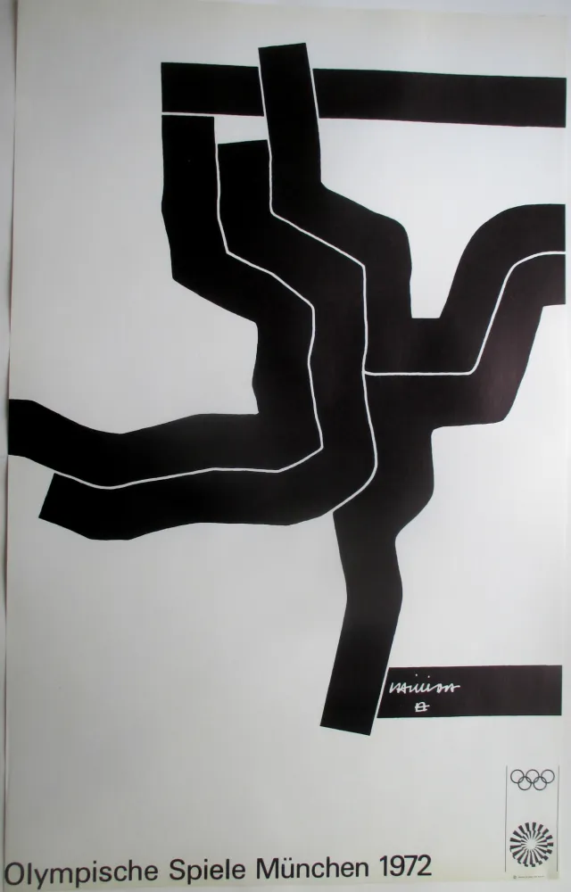石版画 Chillida - Olympic Games 1972, original lithograph