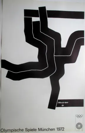 石版画 Chillida - Olympic Games 1972, original lithograph