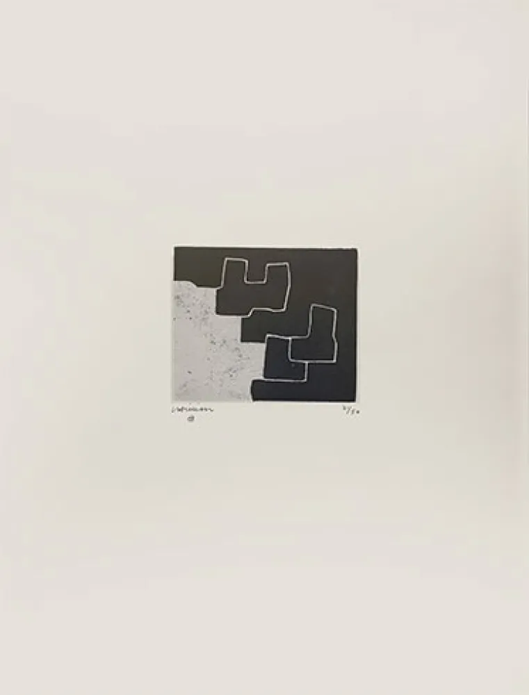 蚀刻版画 Chillida - Txerto
