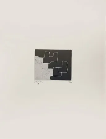 蚀刻版画 Chillida - Txerto