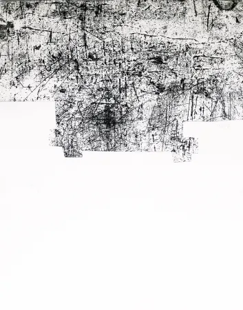 蚀刻飞尘法 Chillida - Une helene de vent ou fumee III