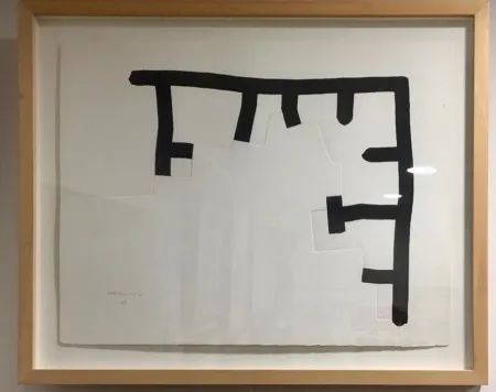 飞尘腐蚀法 Chillida - Untitled