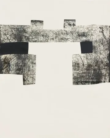 蚀刻飞尘法 Chillida - Untitled