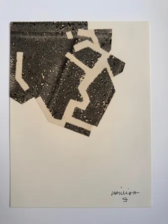 蚀刻版画 Chillida - Untitled