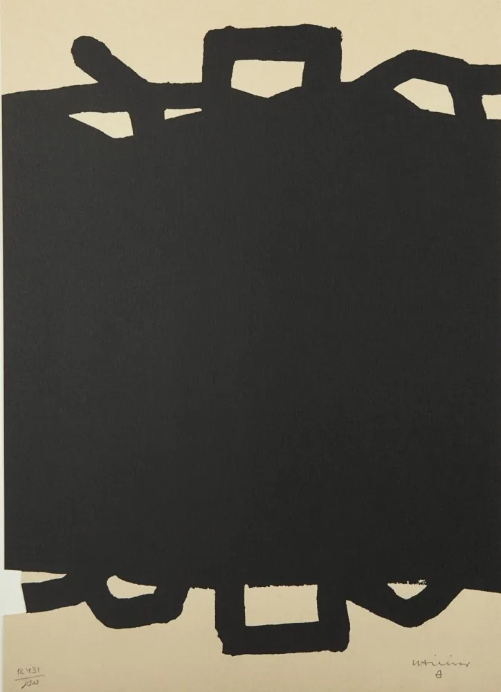 石版画 Chillida - Untitled, ca.