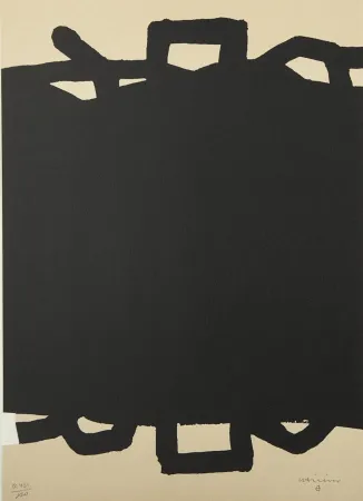 石版画 Chillida - Untitled, ca.