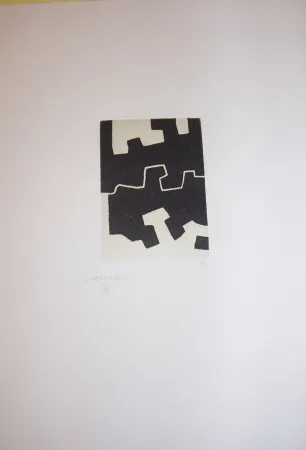 蚀刻版画 Chillida - Verstehen
