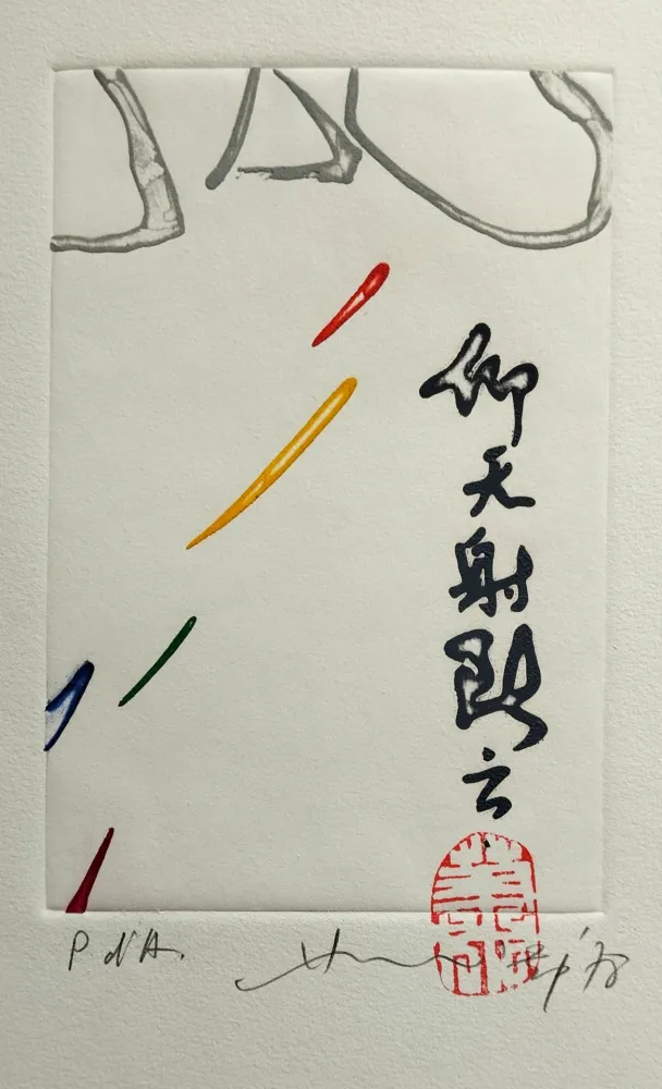 蚀刻飞尘法 Chin - Il fiore della poesia orientale