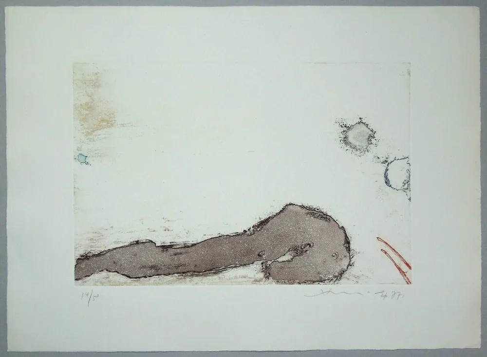 版画 Chin - Senza titolo