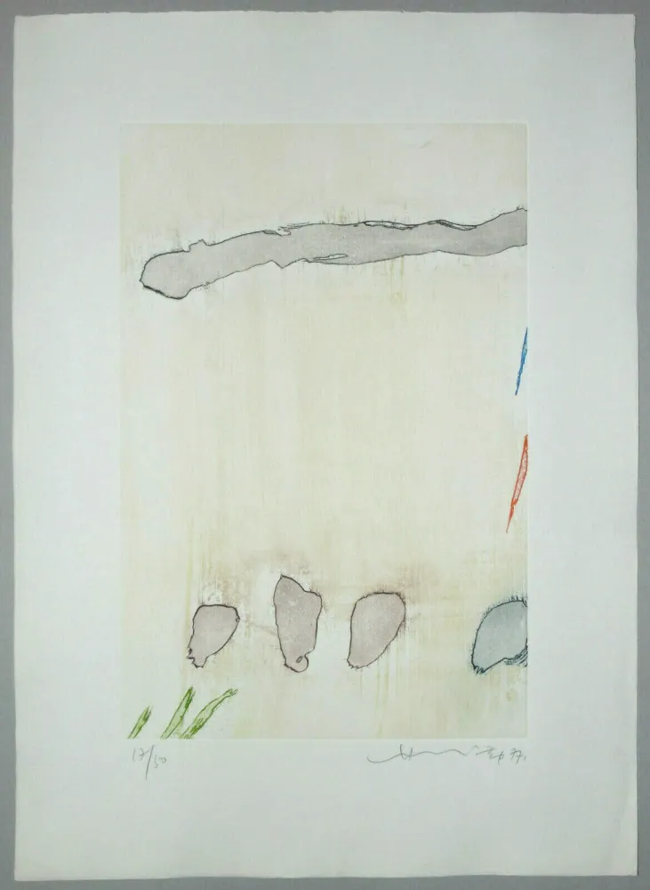 版画 Chin - Senza titolo