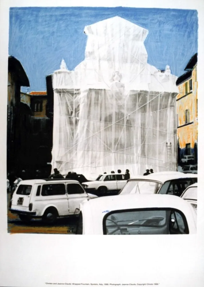 丝网印刷 Christo & Jeanne-Claude - Hommage to Federico Garcia Lorca - complete set of 50 prints