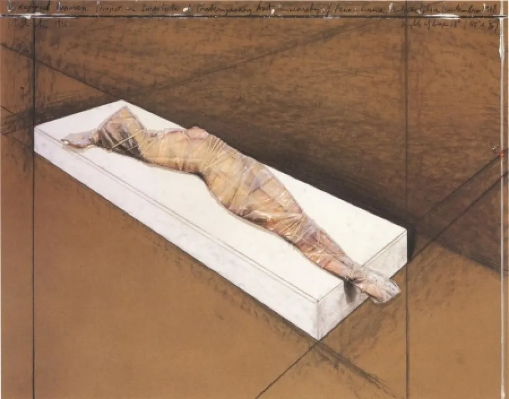 无技术 Christo & Jeanne-Claude - Wrapped Woman