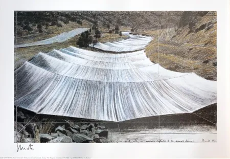 胶版印刷 Christo - Over The River Project V