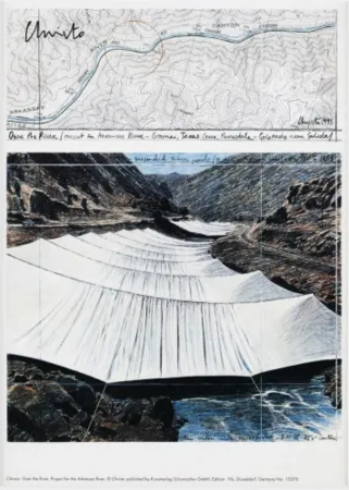 复数作品 Christo - Over The River Project VI