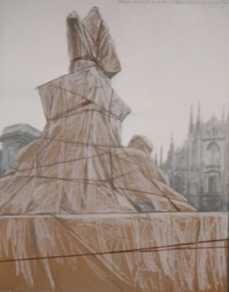 复数作品 Christo - Plazza del duomo Milan