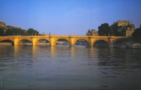 胶版印刷 Christo - Pont Neuf wrapped