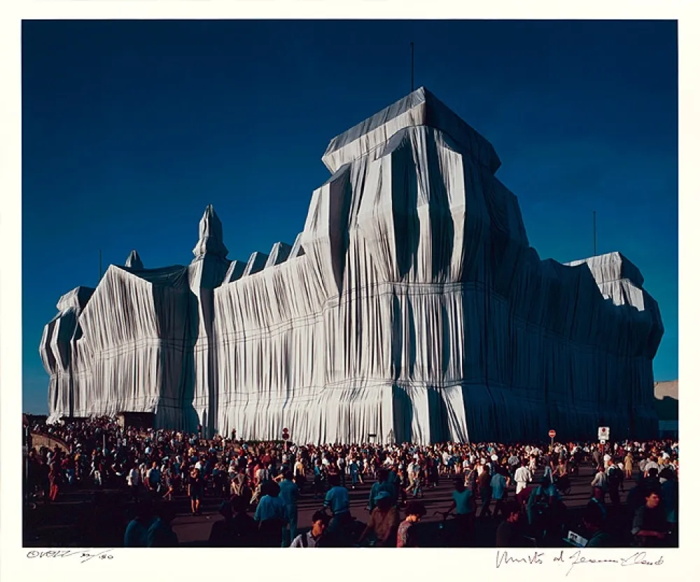 摄影 Christo - Reichstag Mappe I, 16 Uhr