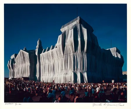 摄影 Christo - Reichstag Mappe I, 16 Uhr