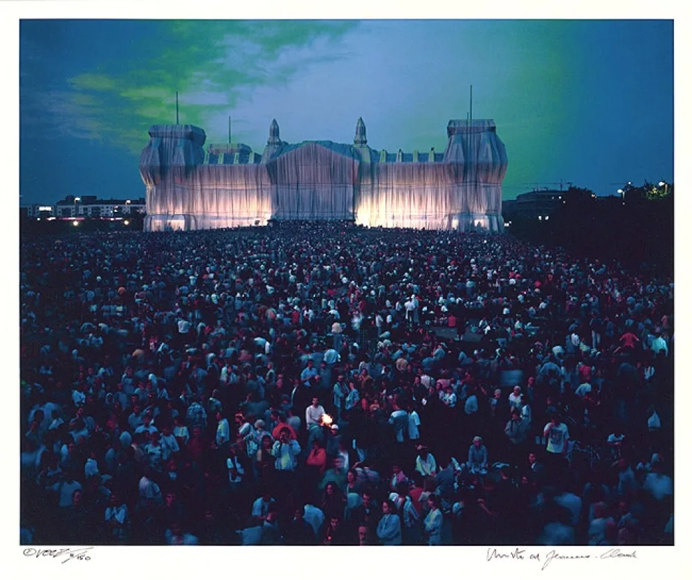 摄影 Christo - Reichstag Mappe II, Westen