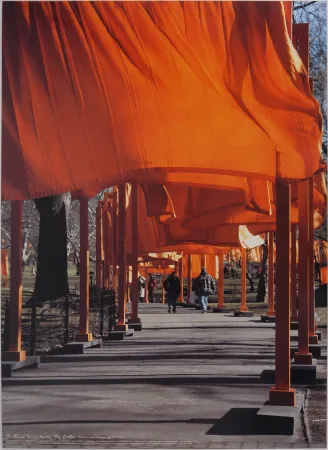 海报 Christo - The Gates : Central Park New York city