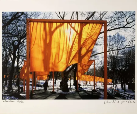 摄影 Christo - The Gates III