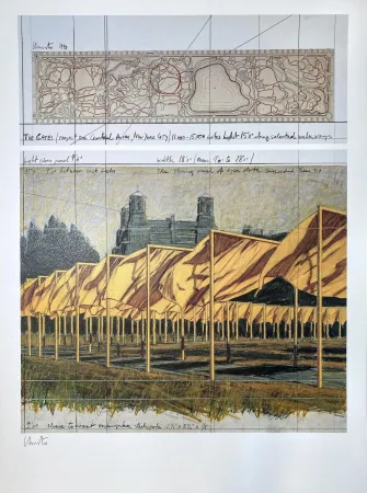 复数作品 Christo - The Gates Project for Central Park (III)