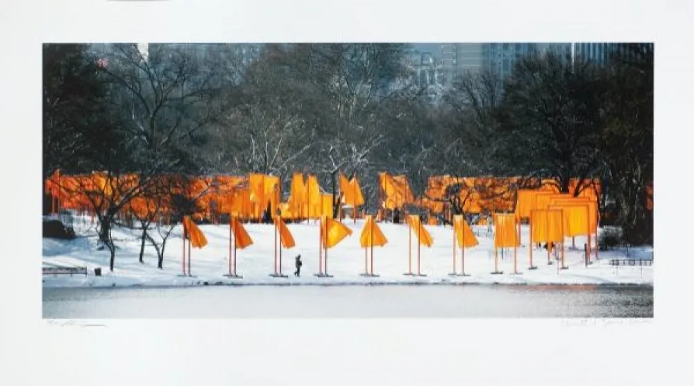 摄影 Christo - The Gates Rondell