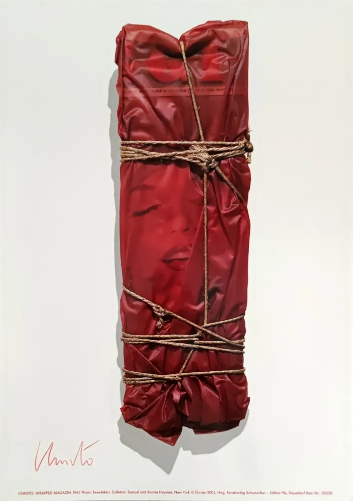 胶版印刷 Christo - Wrapped Magazin