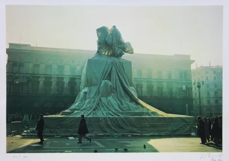 胶版印刷 Christo - Wrapped Monument to Vittorio Emanuel