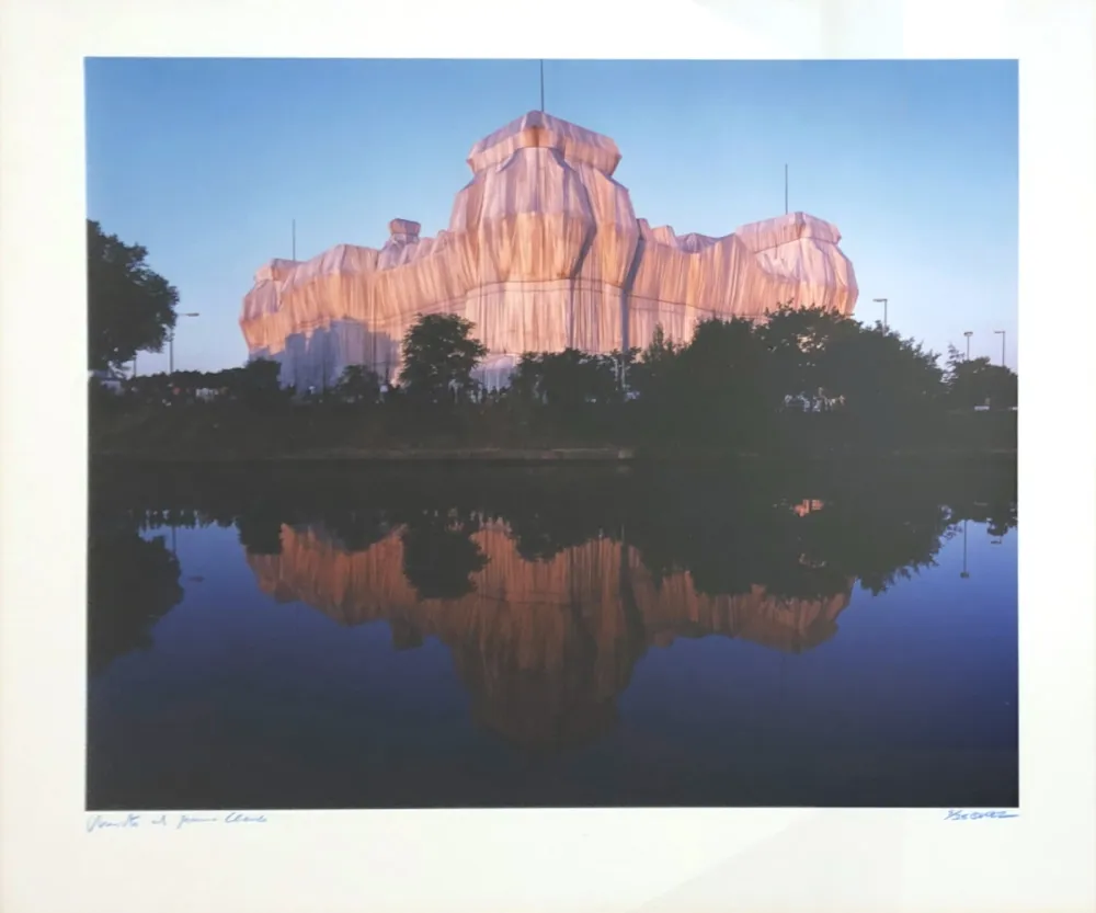 摄影 Christo - Wrapped Reichstag/Berlin Nachmittag
