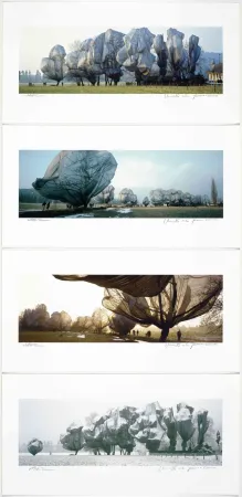 摄影 Christo - Wrapped Trees Portfolio
