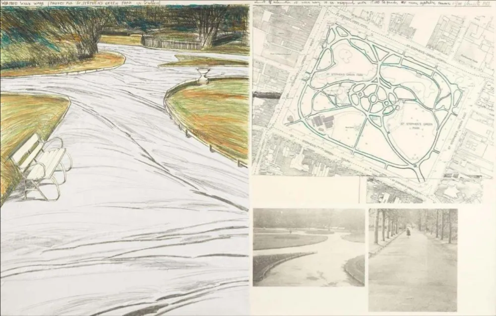 无技术 Christo - Wrapped Walk Ways