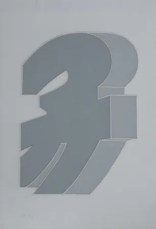 丝网印刷 Chryssa - Times Square Fragment #2
