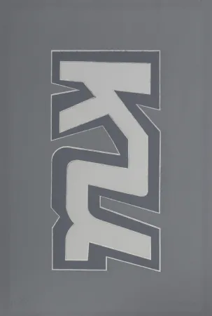 丝网印刷 Chryssa - Times Square Fragment #4