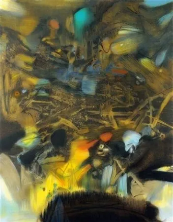 石版画 Chu Teh Chun  - Composition 6