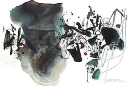 石版画 Chu Teh Chun  - Composition