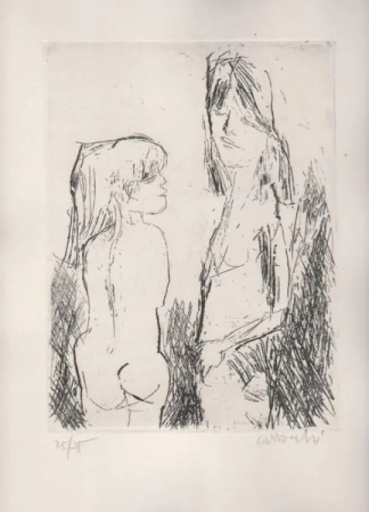 蚀刻版画 Ciarrocchi - Il Babà