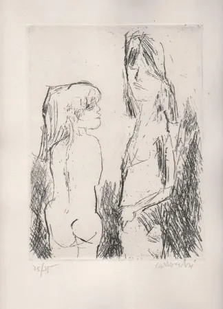 蚀刻版画 Ciarrocchi - Il Babà