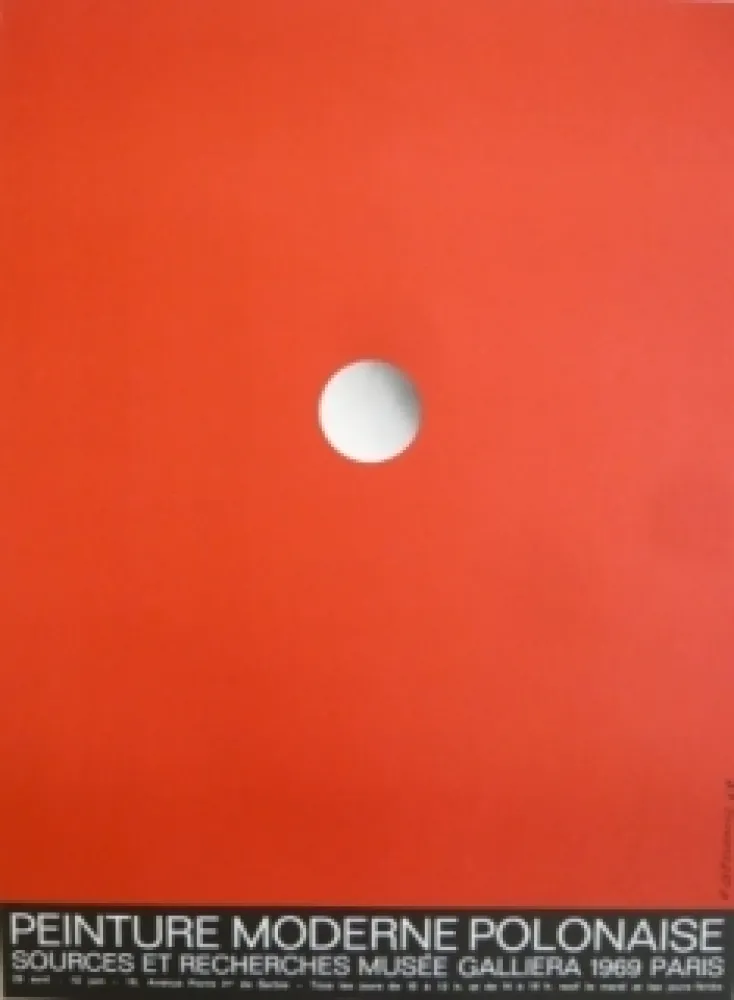 海报 Cieslewicz  - Affiche Musée Galliera