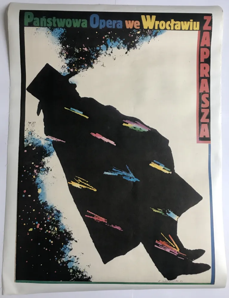 海报 Cieslewicz  - Panstwowa Opera we Wroclawiu Zaprasza