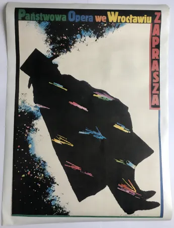 海报 Cieslewicz  - Panstwowa Opera we Wroclawiu Zaprasza