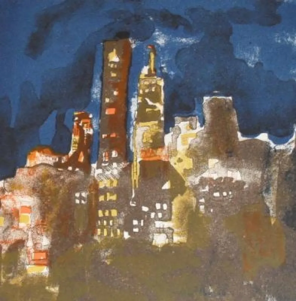 石版画 Clairin - Paysages des Etats-Unis / American Landscapes