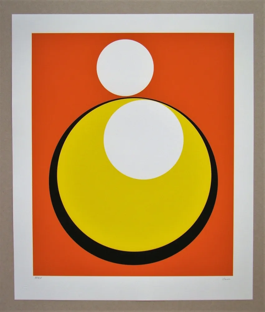 丝网印刷 Claisse - Unité orange