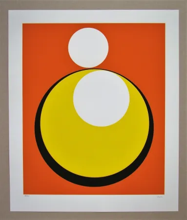 丝网印刷 Claisse - Unité orange