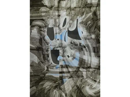 无技术 Claret - 6 Kupfertiefdrucke auf Aluminiumfoile (6 intaglios printed on aluminum sheets)