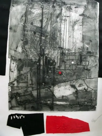 蚀刻飞尘法 Clavé - Antoni Clavé