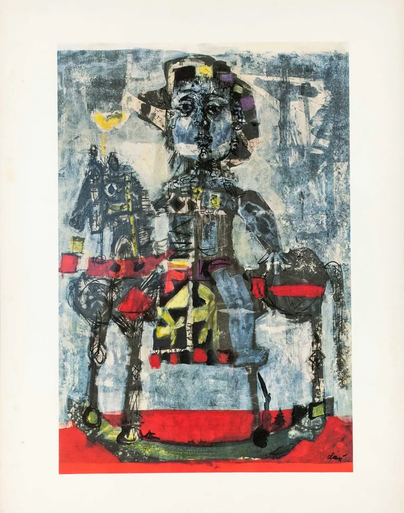 石版画 Clavé - Caballero 