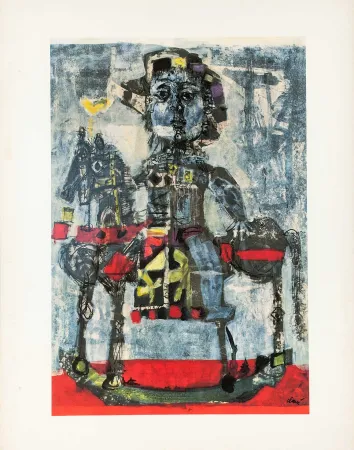 石版画 Clavé - Caballero 